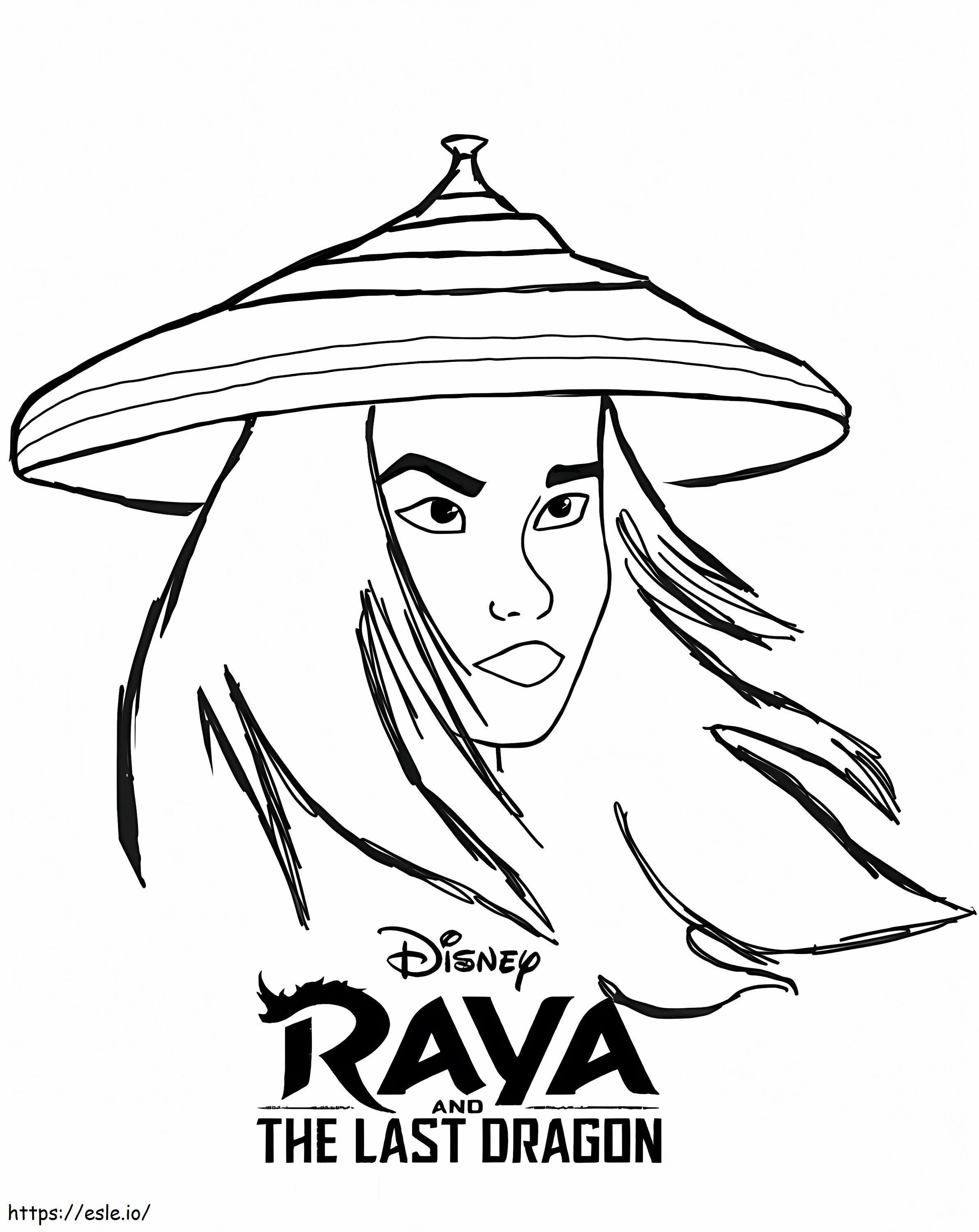 Raya en de laatste draak 7 kleurplaat kleurplaat