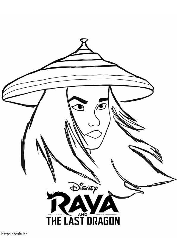 Raya And The Last Dragon 7 coloring page