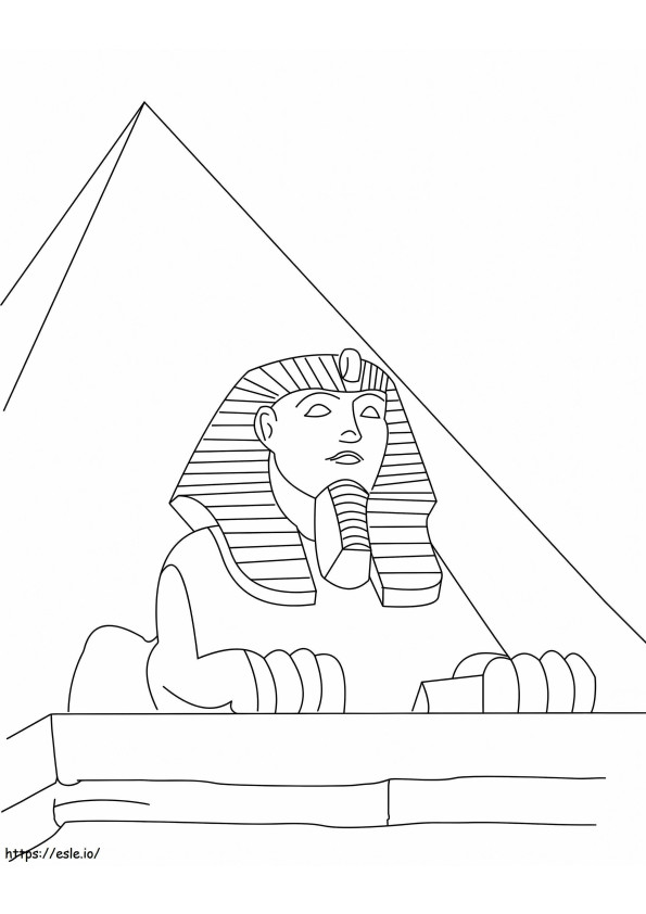 1542941189 3350 29315 Sphinks Egypt coloring page