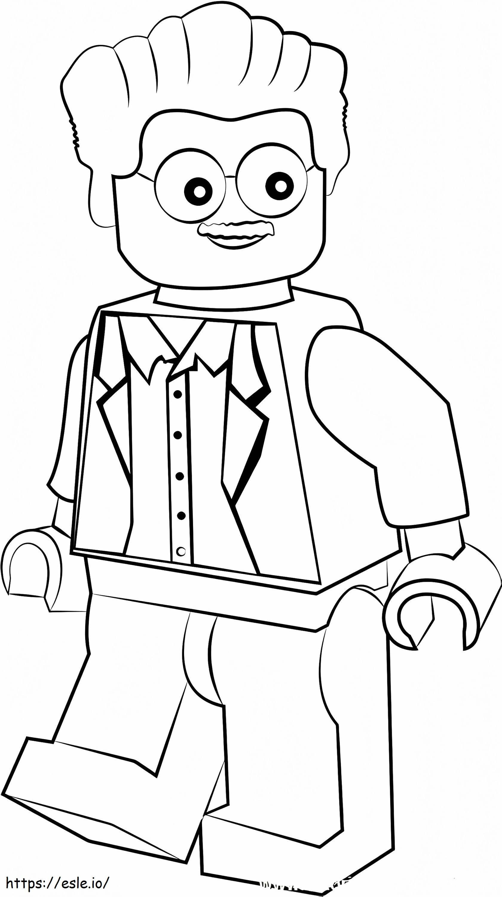 Lego Stan Lee coloring page