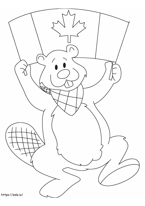 Canada Day 6 coloring page