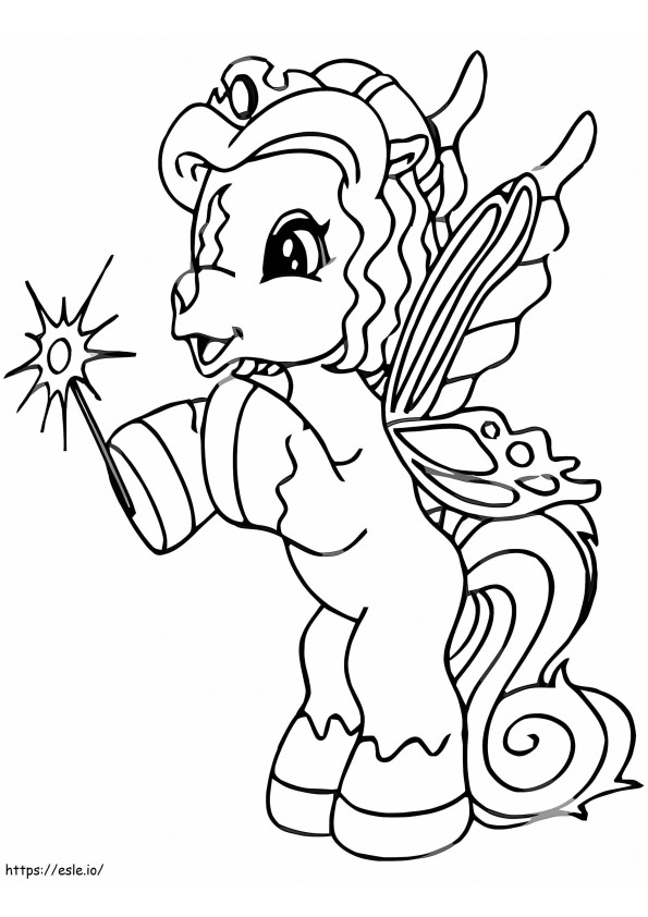 Filly Funtasia 1 coloring page
