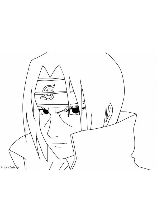 Itachi A Lair Cool coloring page