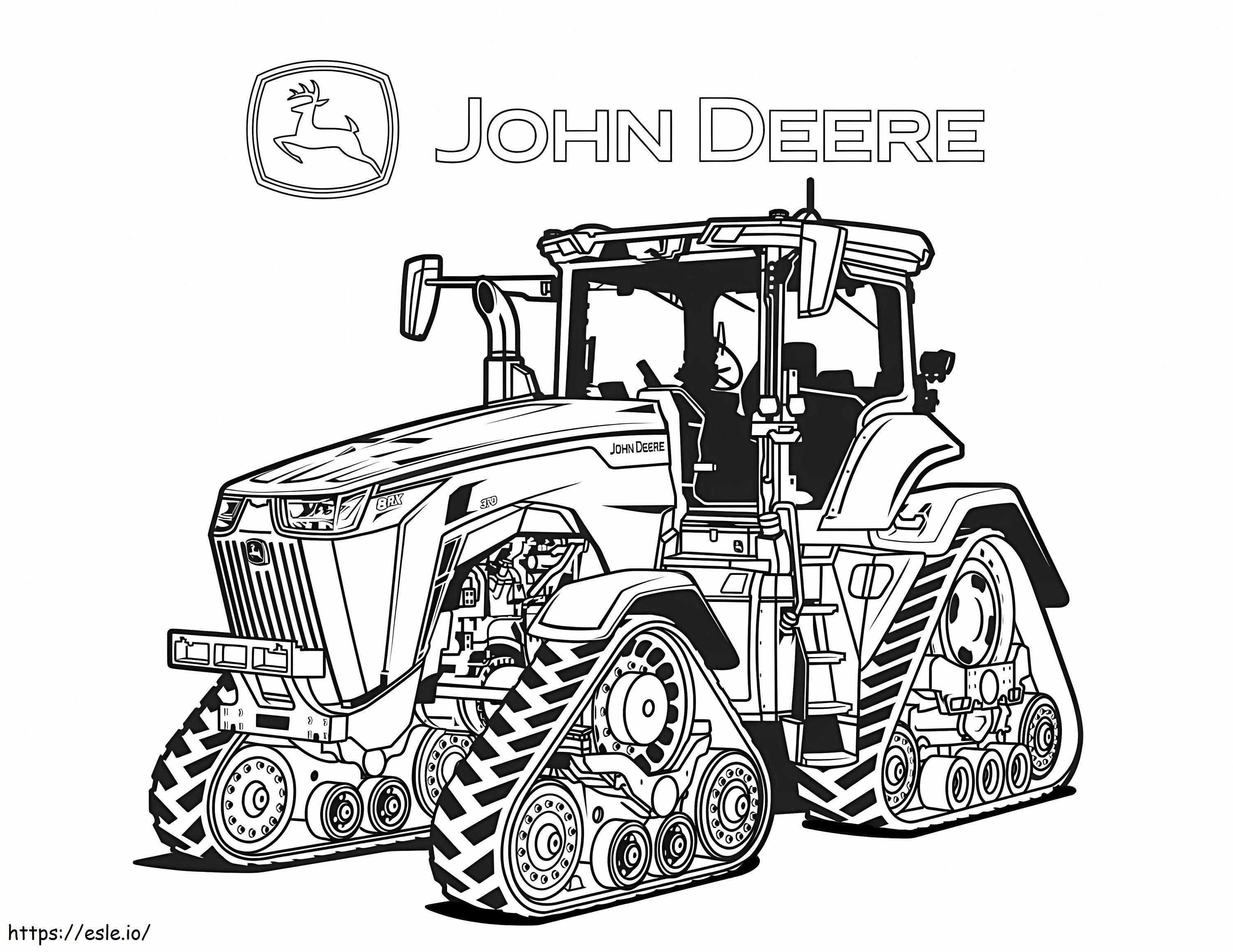 John Deere 2 coloring page