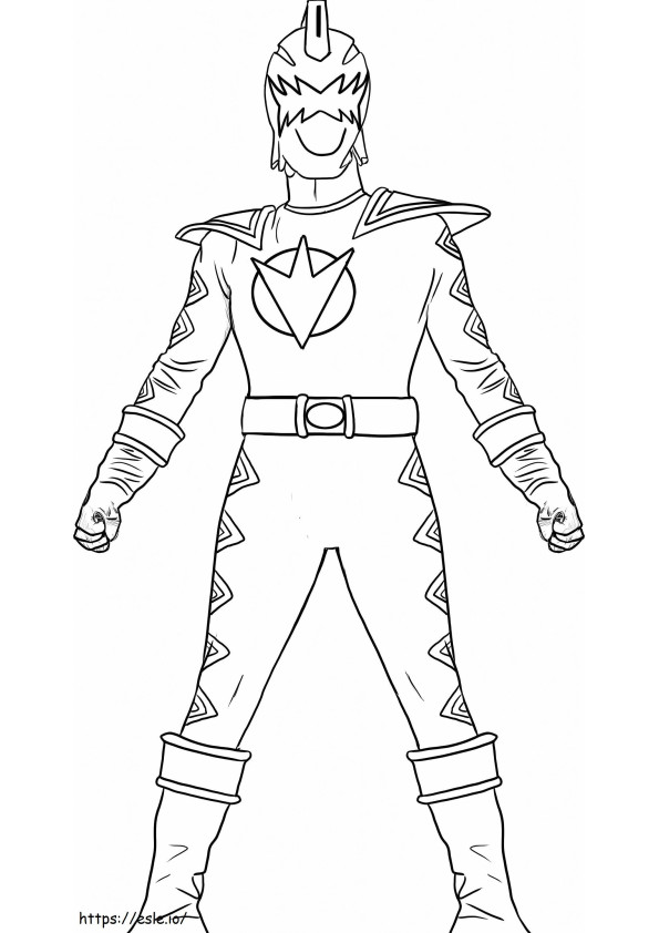 1542764997 Proven Power Rangers Dino Thunder Ranger Party Ideas coloring page
