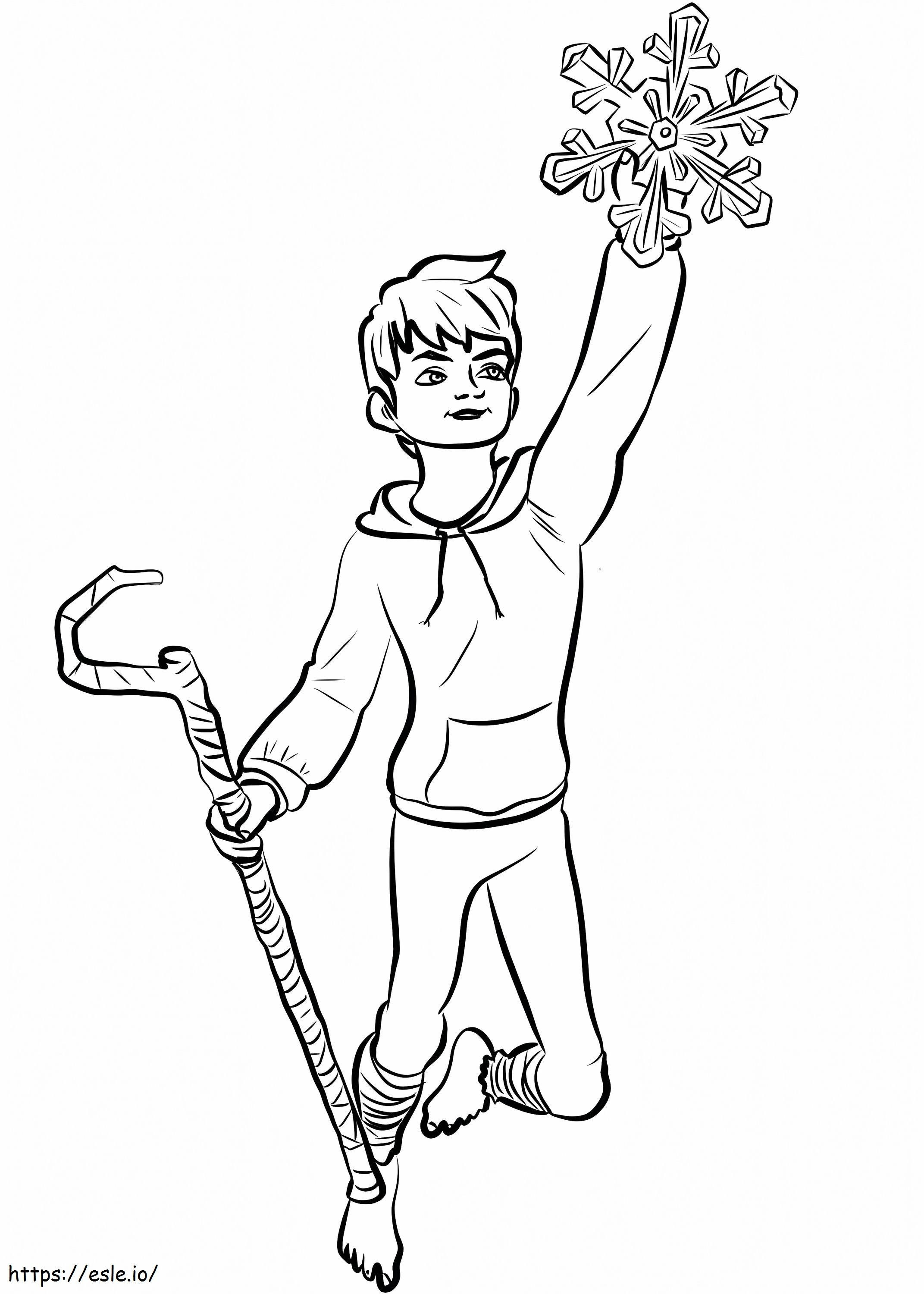 Awesome Jack Frost coloring page