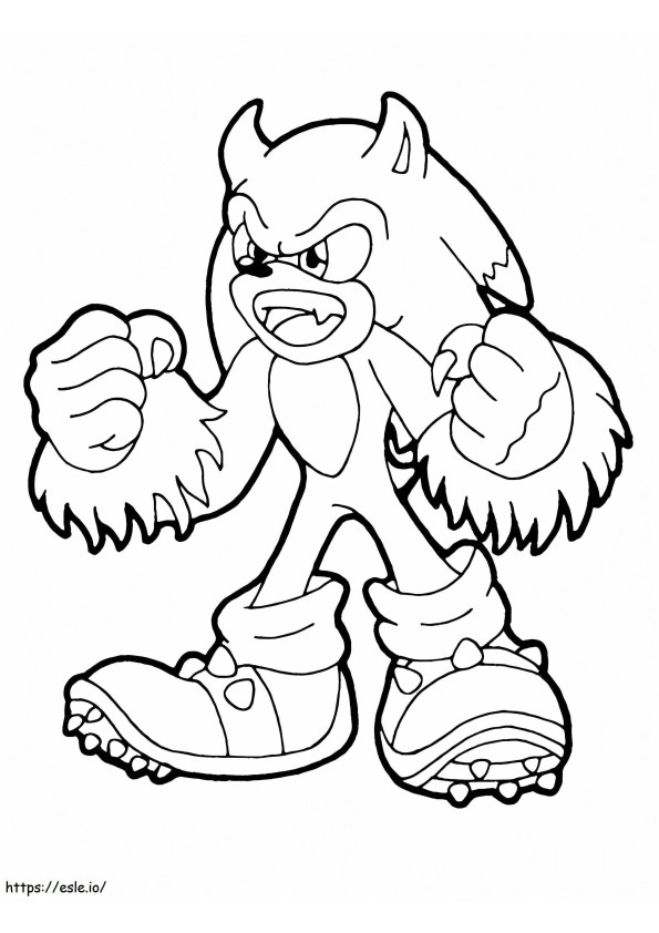 1573434490 Sonic Printable Sonic Knuckles Sonic Boom Sonic The Hedgehog Online coloring page