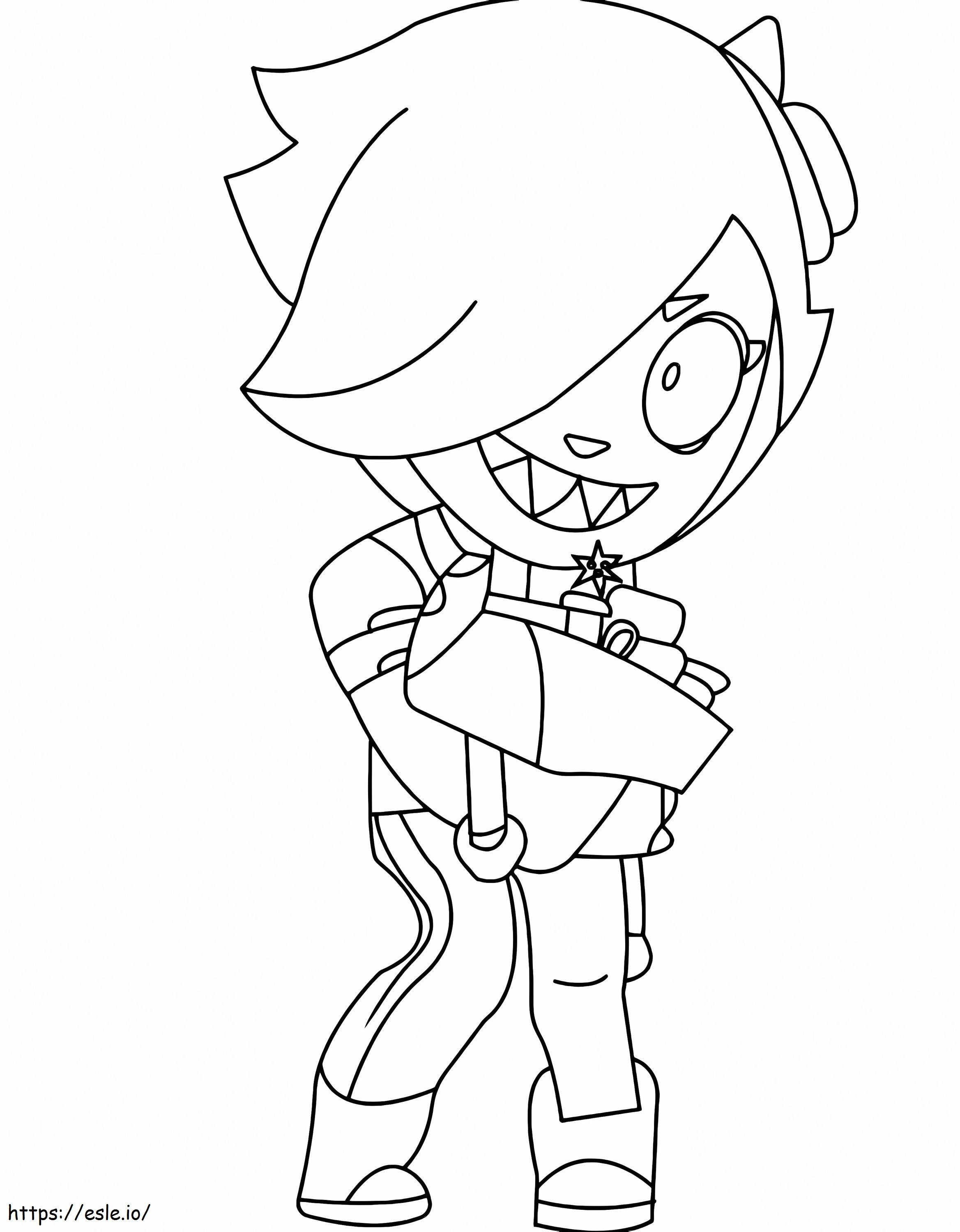 Colette Brawl Stars coloring page