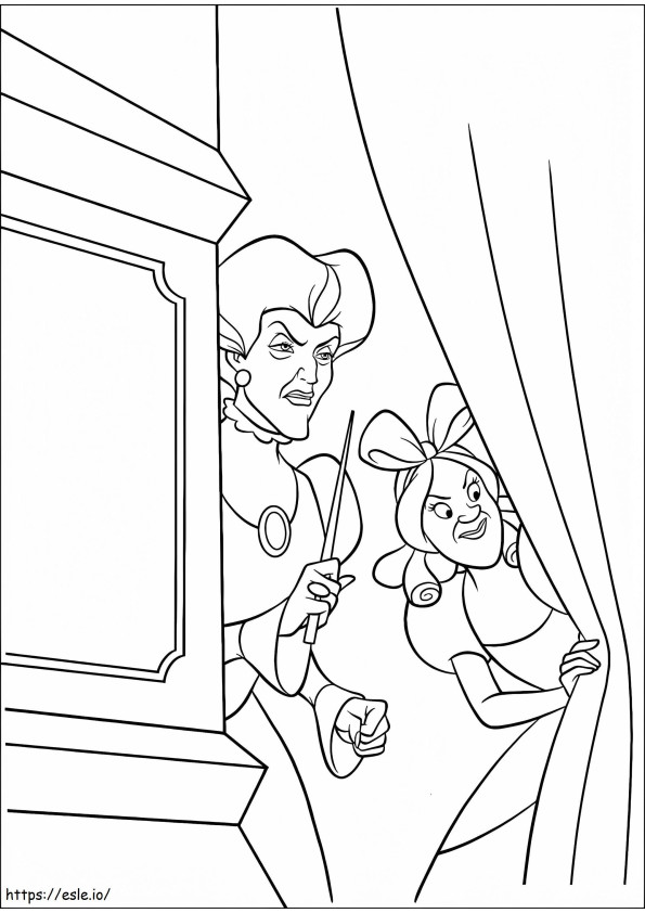 Stepmother And Drizella Tremaine