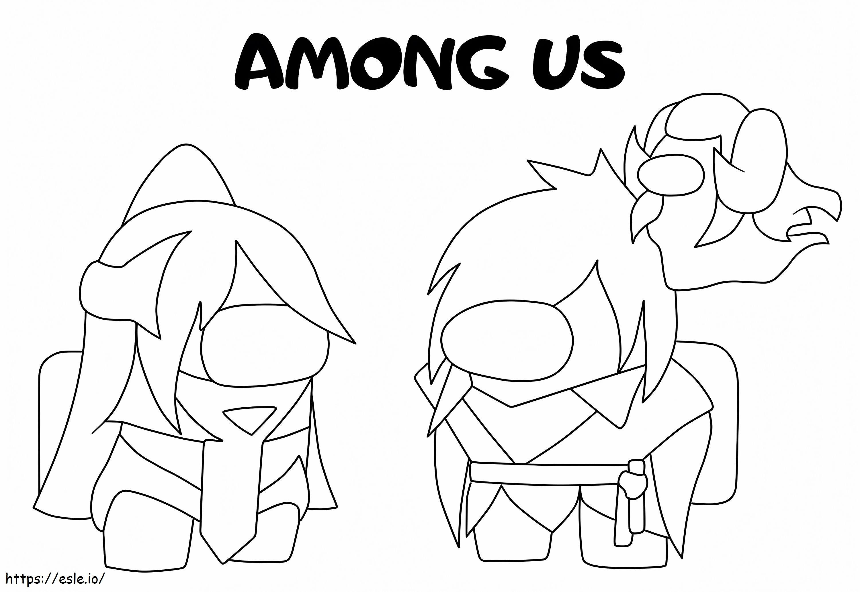 Among Us 25 coloring page