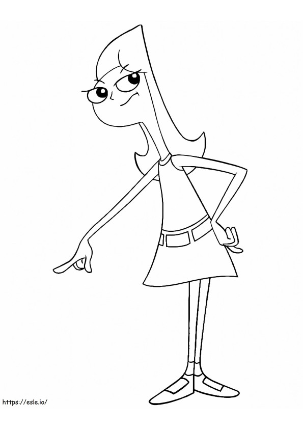 Candace Perfect coloring page