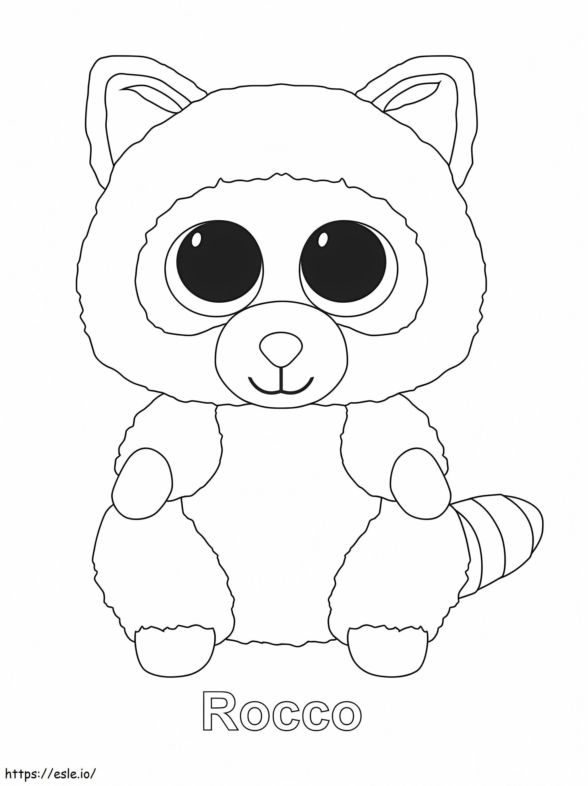 1584153504 Beanie Boos Christmas 4 coloring page