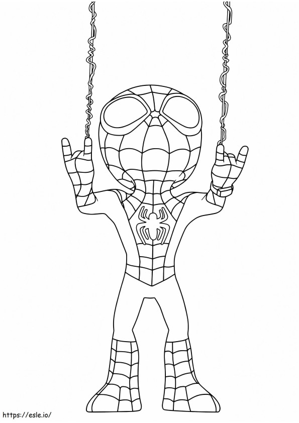 Spidey And His Amazing Friends 3 coloring page