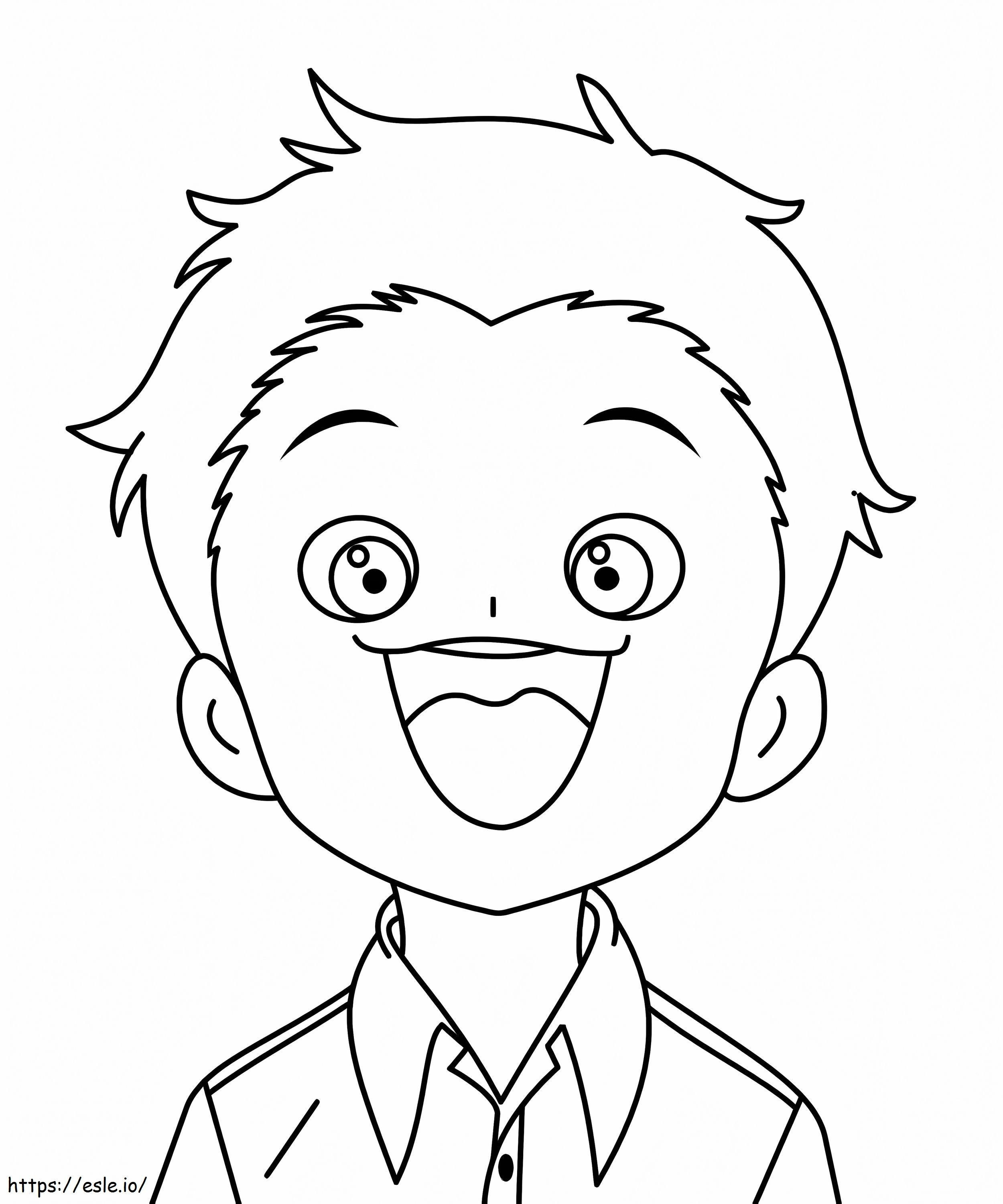 Phil From The Promised Neverland coloring page
