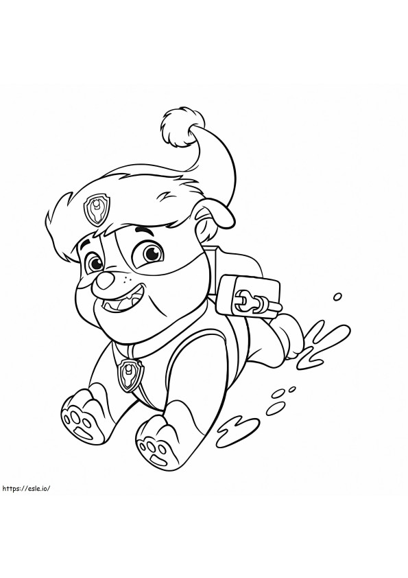 Rubble 2 coloring page
