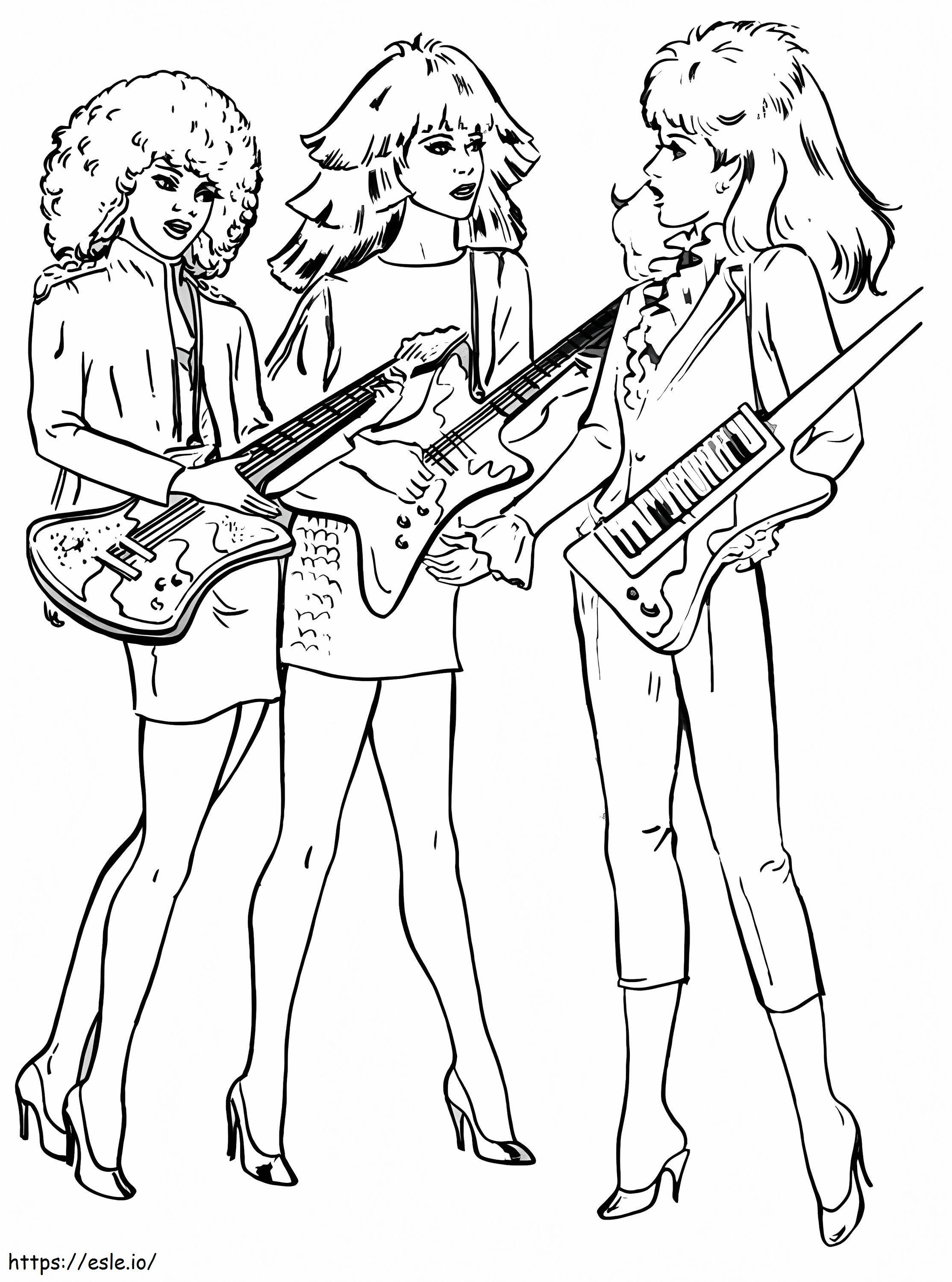 Jem And The Holograms 12 coloring page