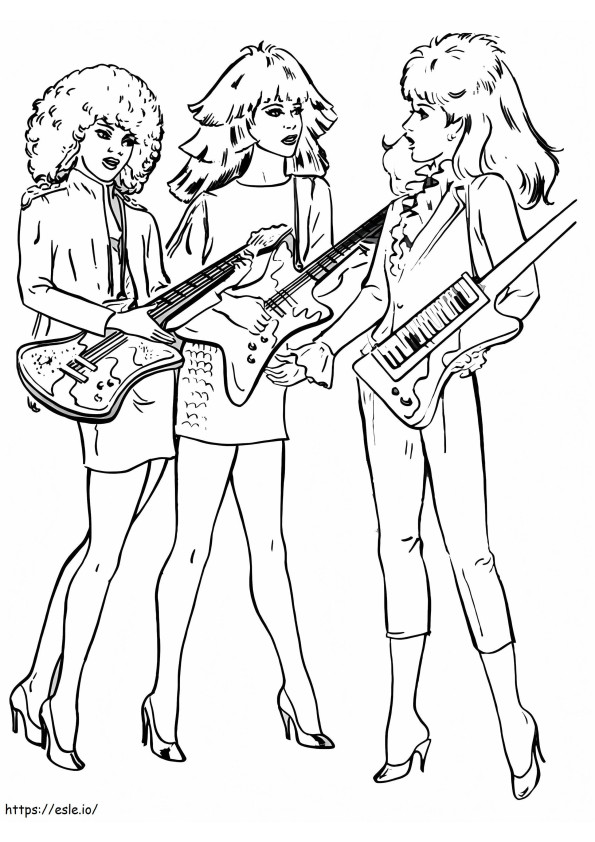 Jem And The Holograms 12 coloring page
