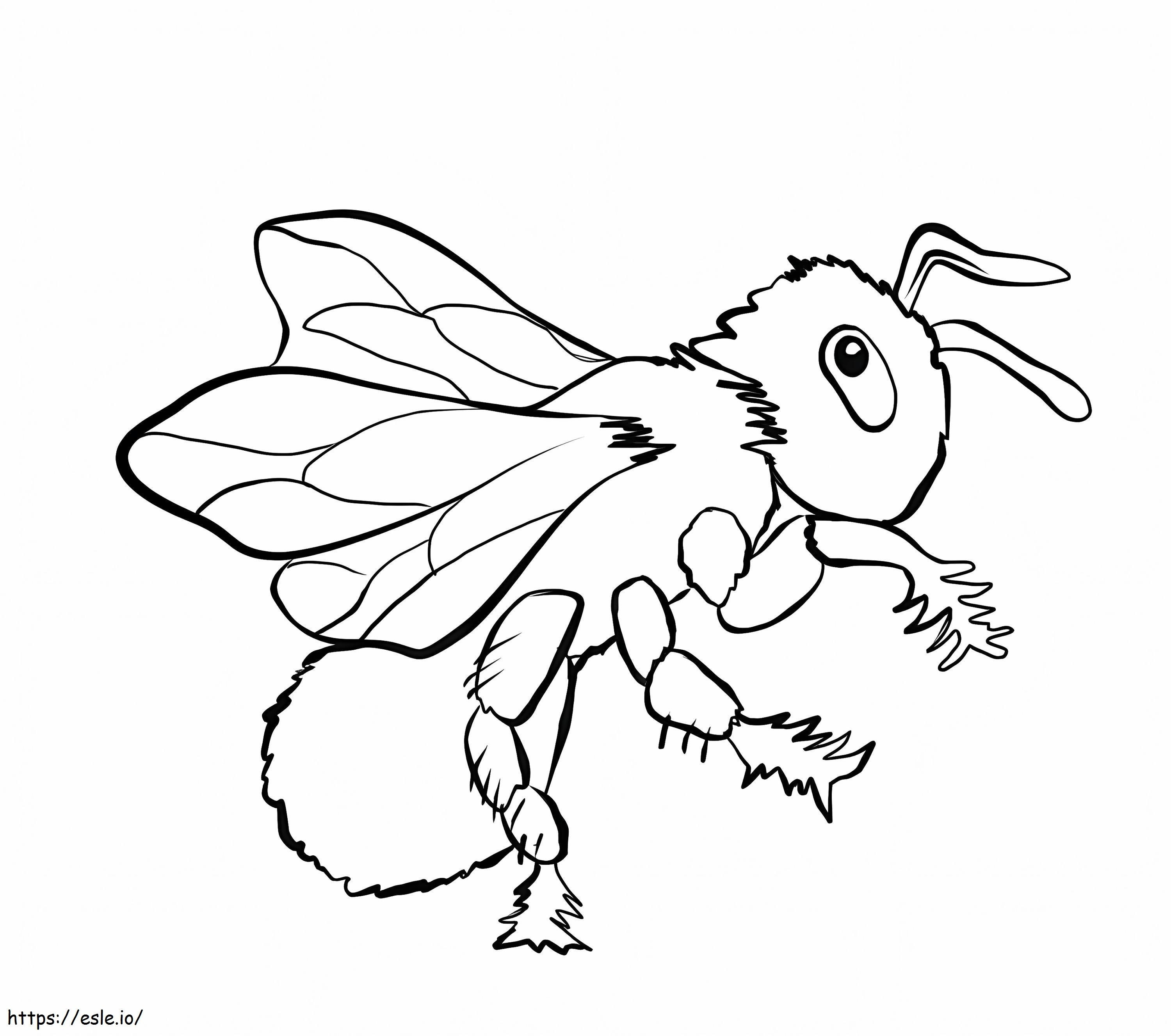 Lebah Segar Gambar Mewarnai