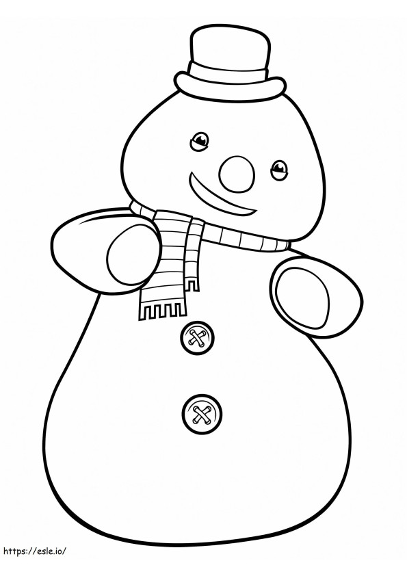 Chilly From Doc McStuffins coloring page