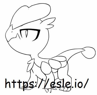Jangmo O Coloring Page