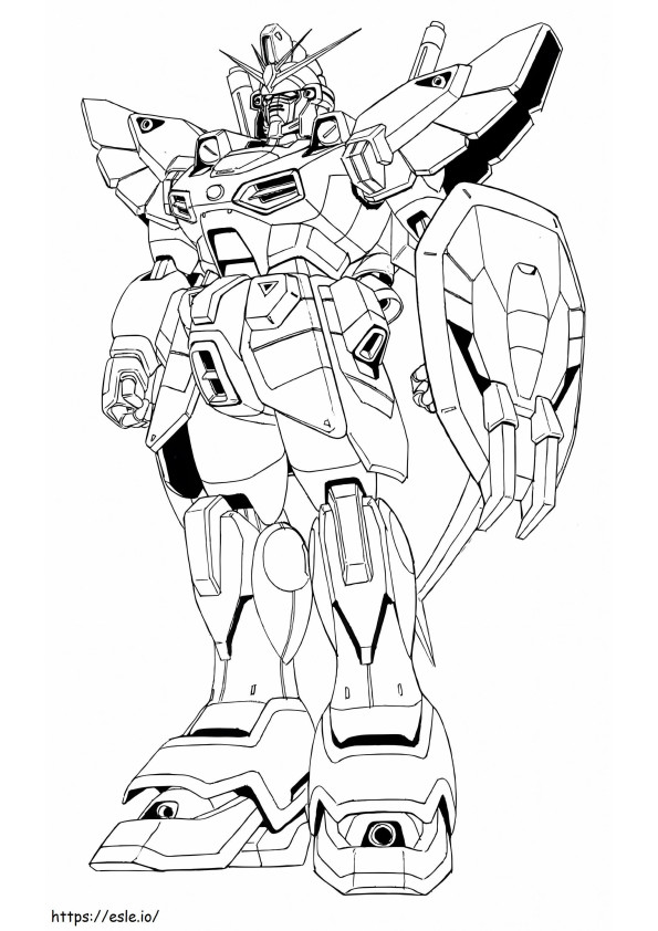 Gundam para colorear