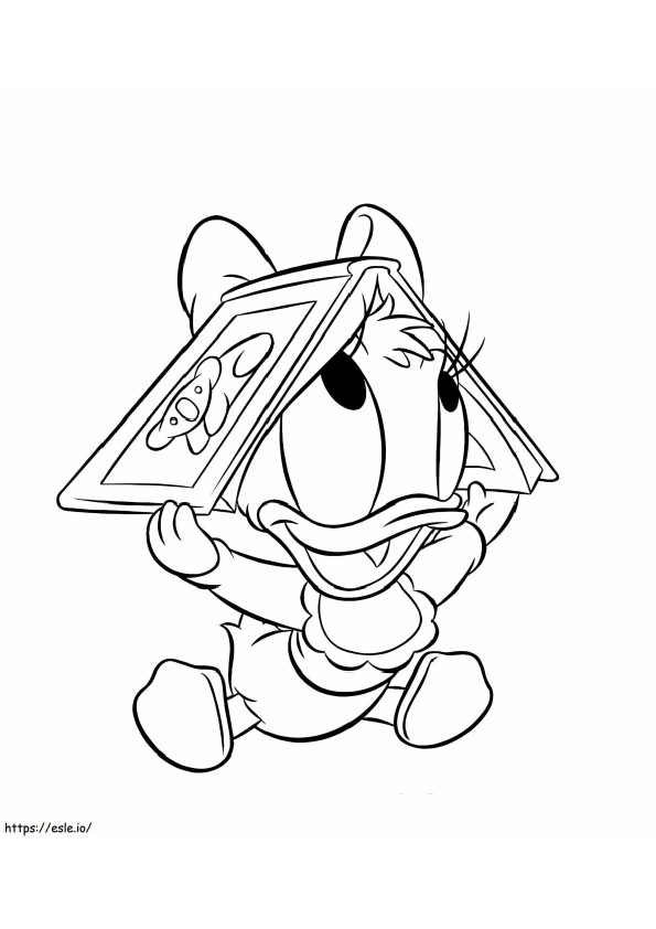 Disney Baby Daisy coloring page