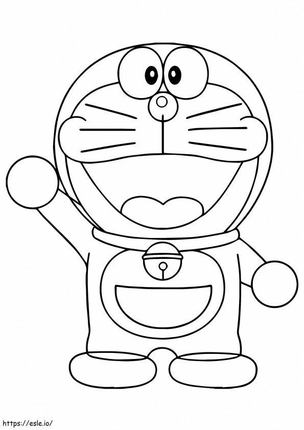 1526098075_Doraemon A4 Gambar Mewarnai