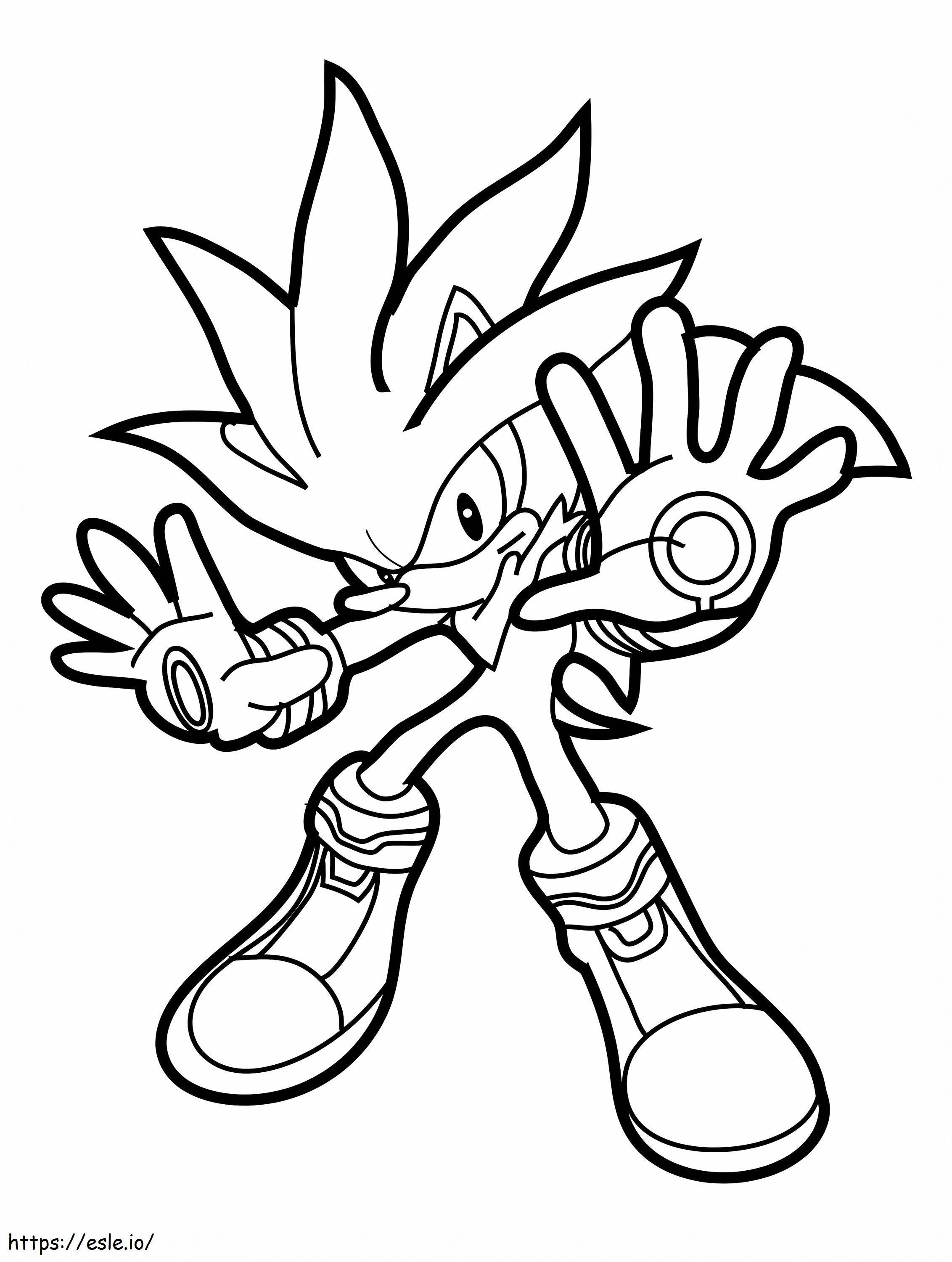 Shadow coloring page