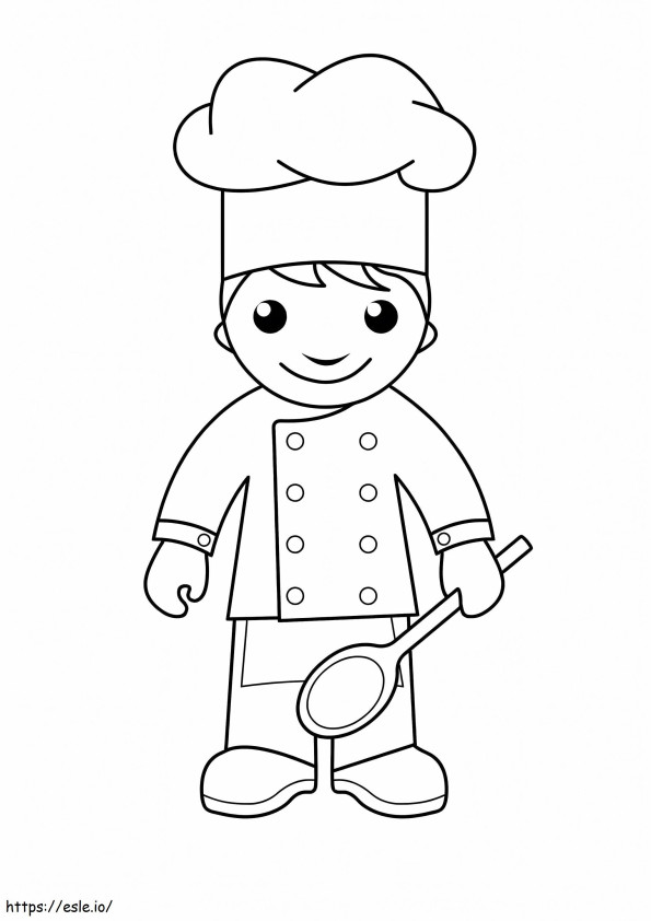 Baby Chief coloring page