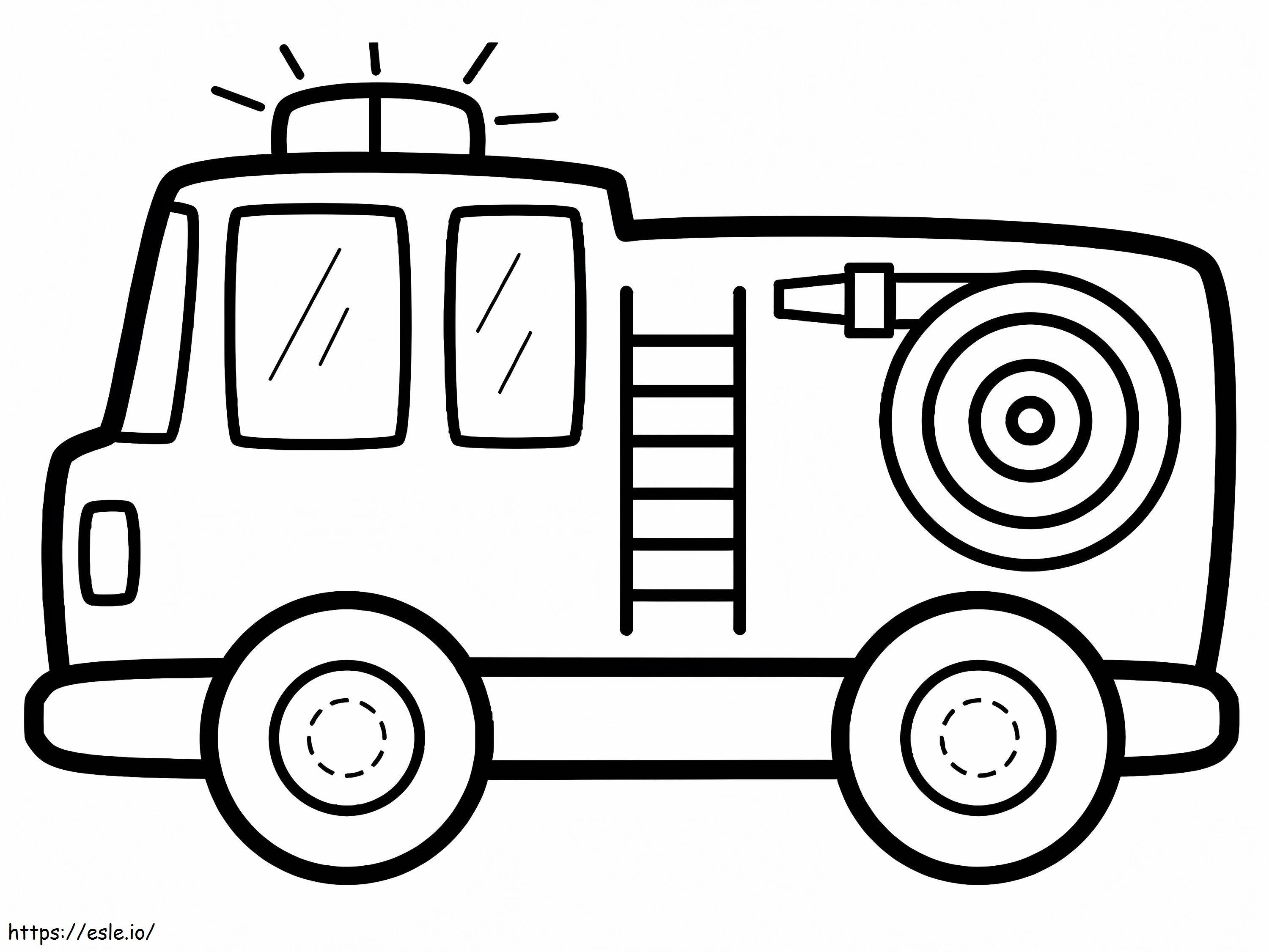 1584346255 Pagini Carte de Colorat Camion de Pompieri Scoala Pentru Gunoi Ford Pickup Gratuit Semi Pentru de colorat