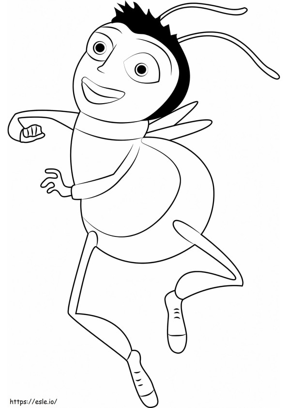 1532144114 Barry Dancing A4 coloring page