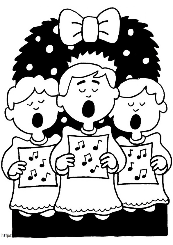 1544254593 Christmas Coloring In Pages coloring page