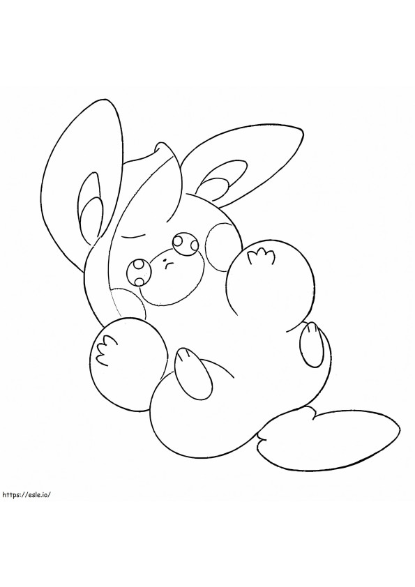 Printable Pawmi Pokemon