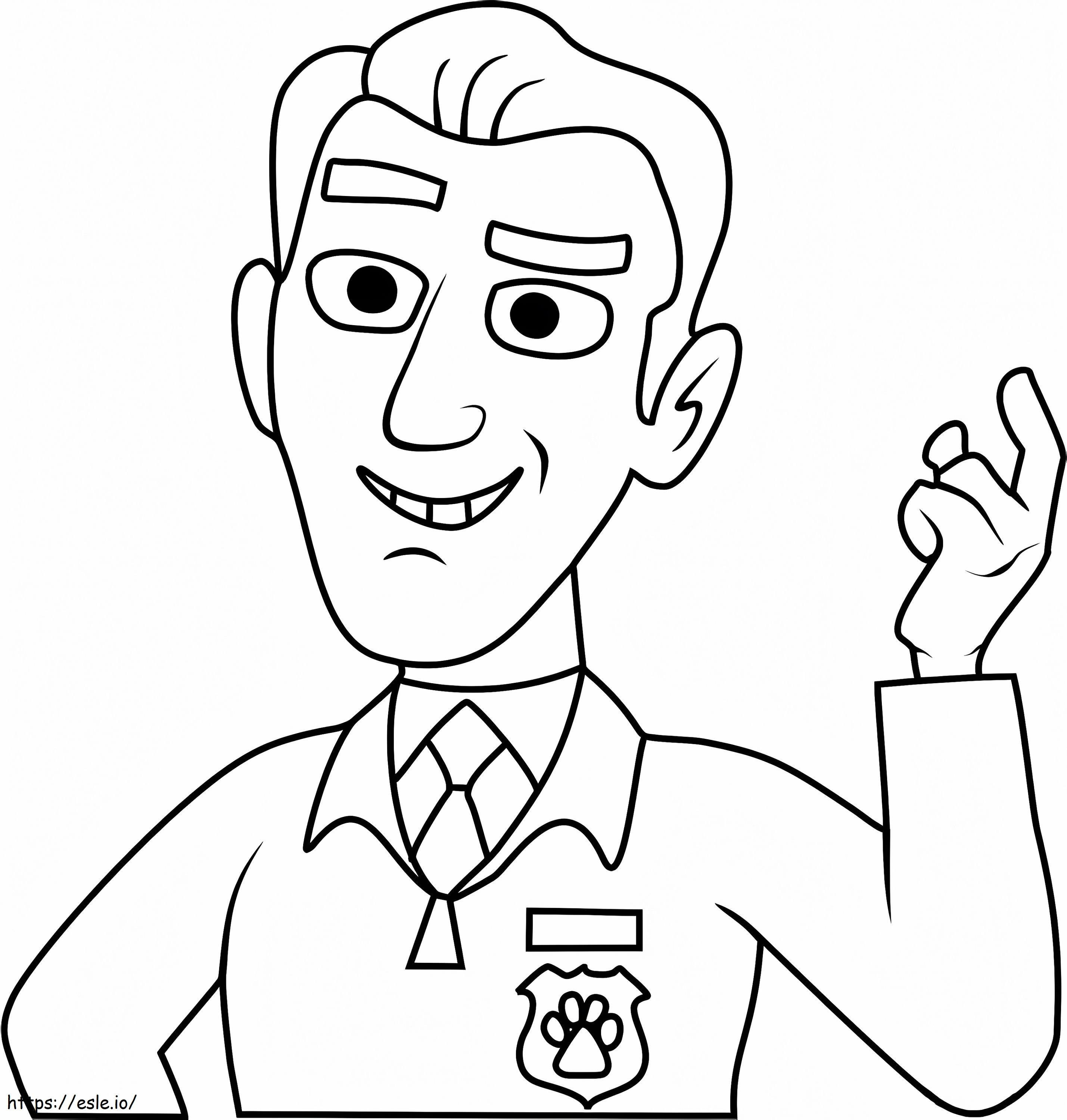 Robert Netter From Pound Puppies coloring page