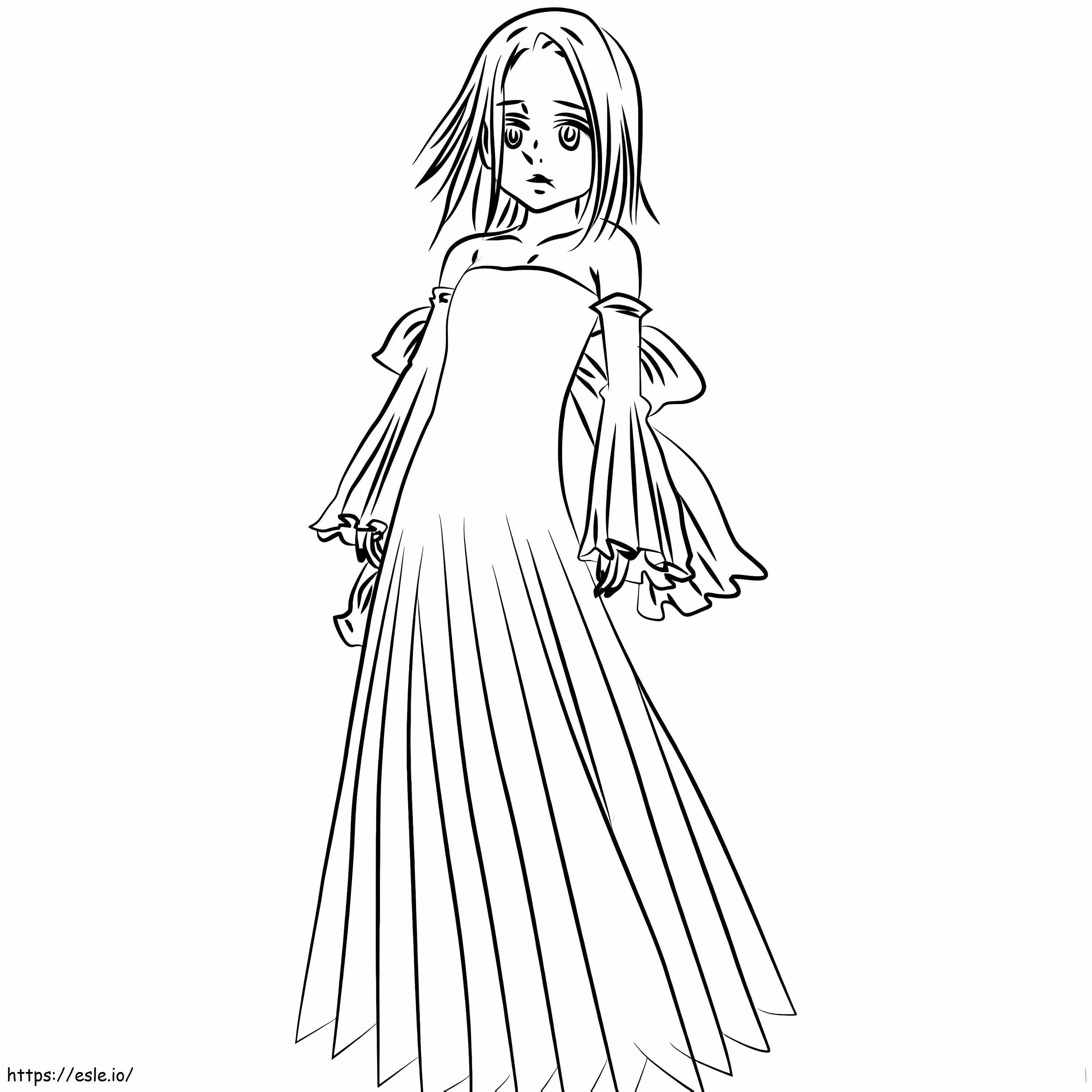 Elaine coloring page