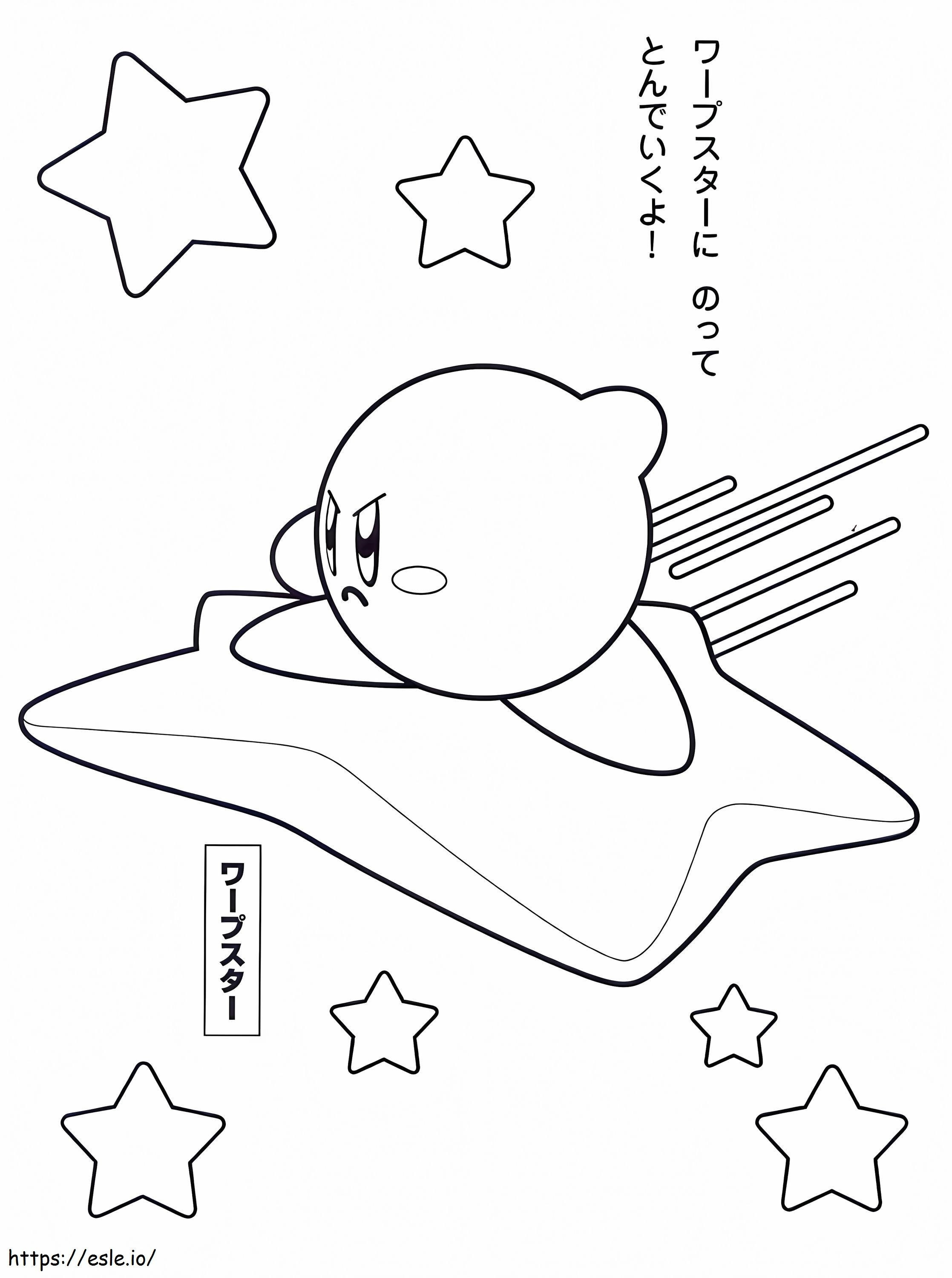 Kirby Vole coloring page