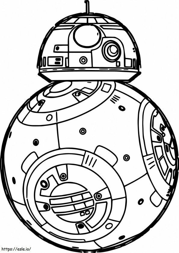 Bb8 coloring page