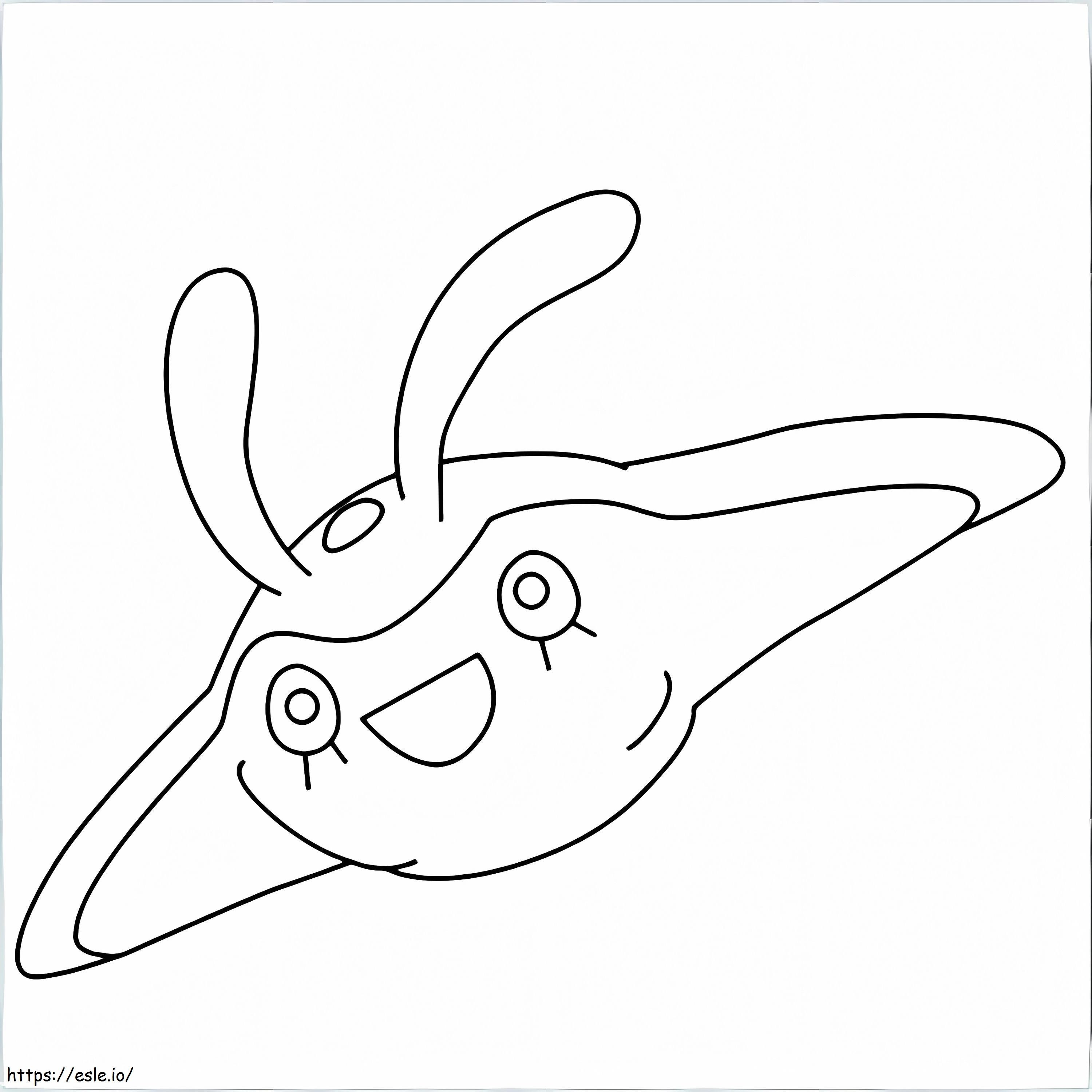 Mantyke Pokemon 1 coloring page
