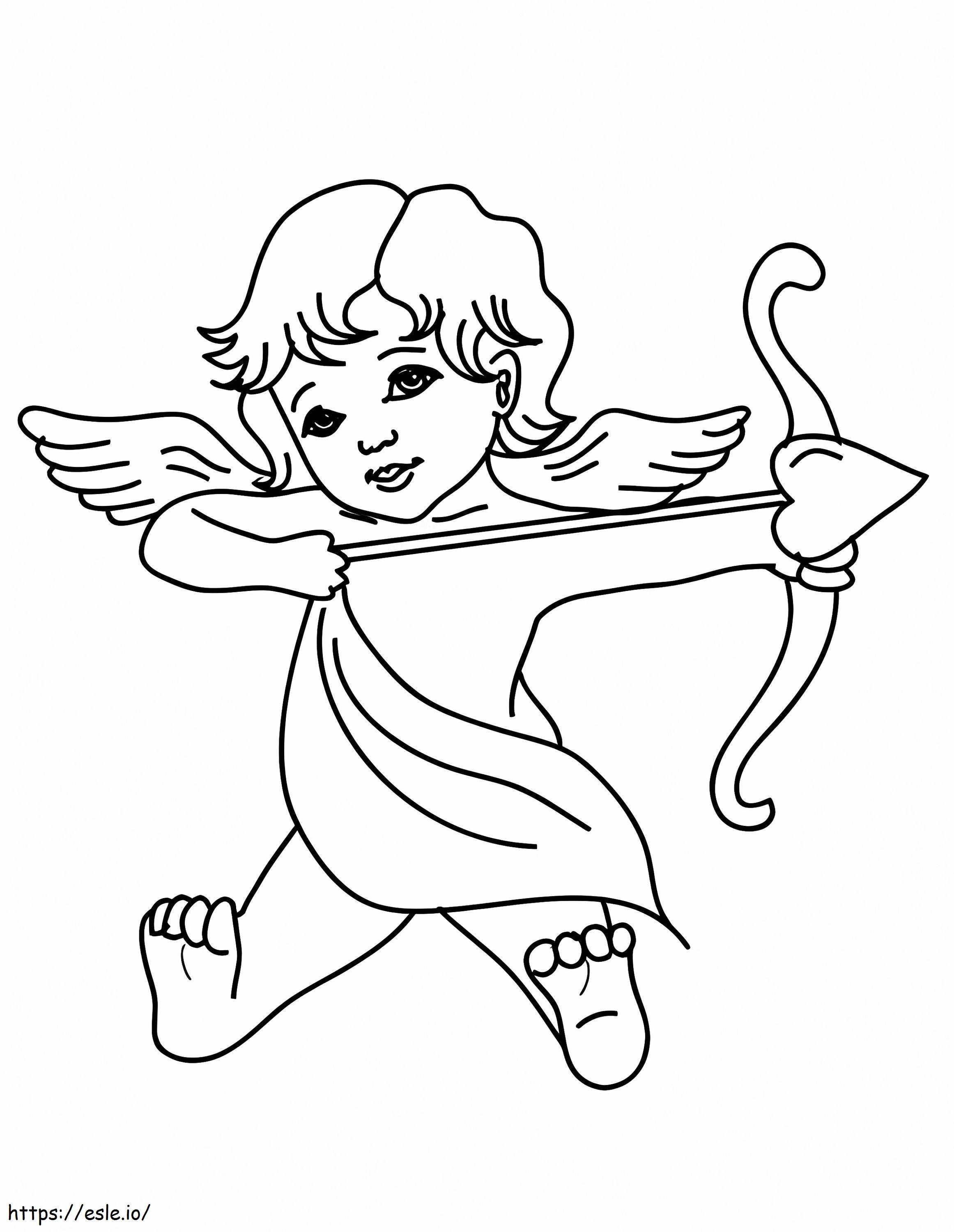 Cupid To Print coloring page