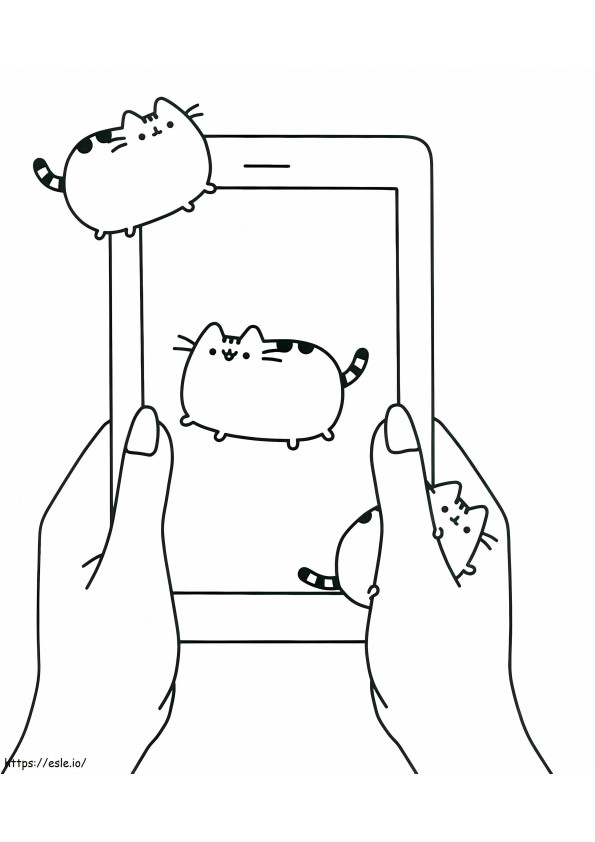 1541489893 Cat Fresh Drawing Game At Stock Pusheen Book New The Gallery coloring page