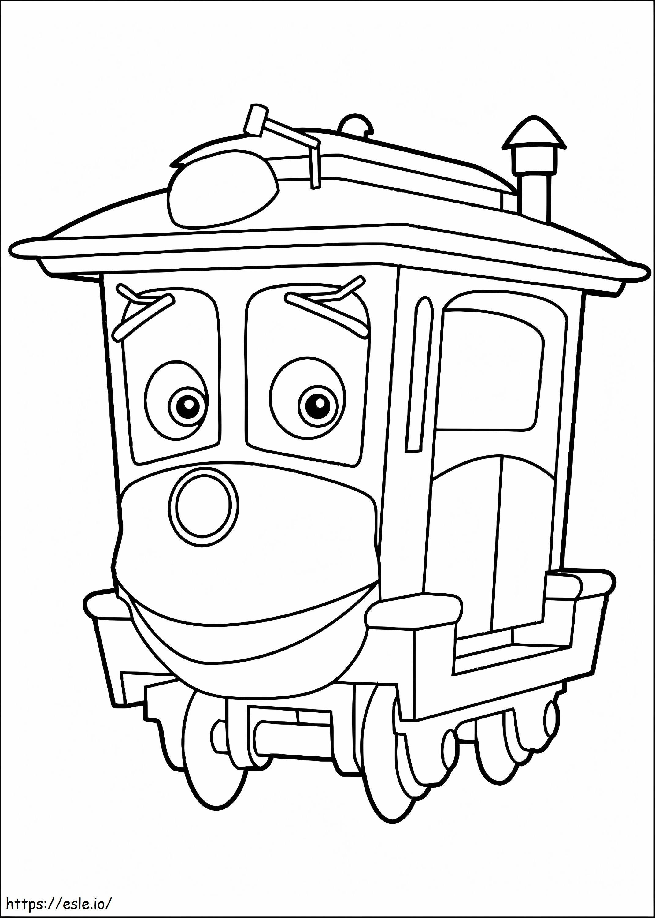 Zephie In Chuggington coloring page