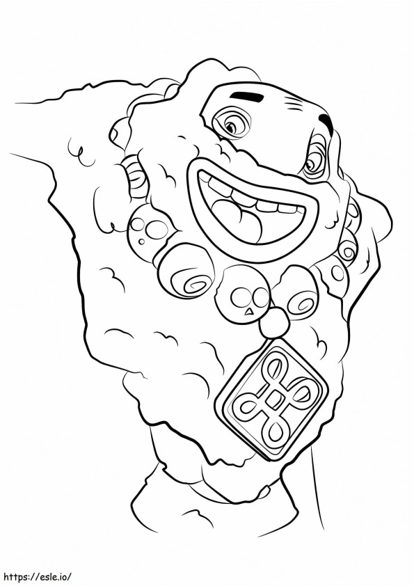 Candlemaker From The Book Of Life coloring page