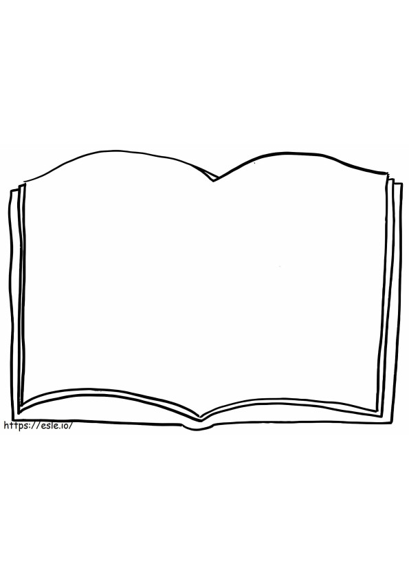Nice Book coloring page