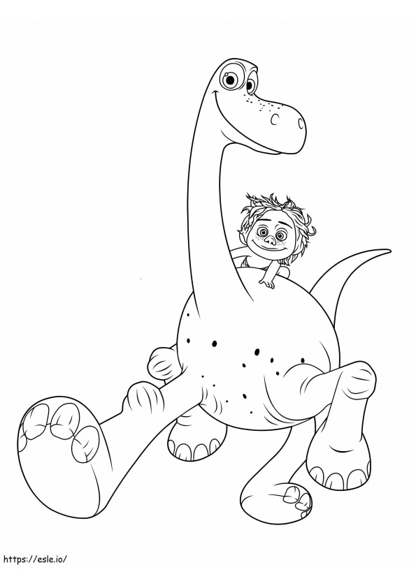 1592616235 The Good Dinosaur 05 coloring page