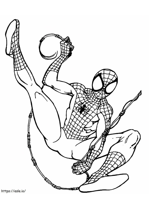 Spiderman Bergerak