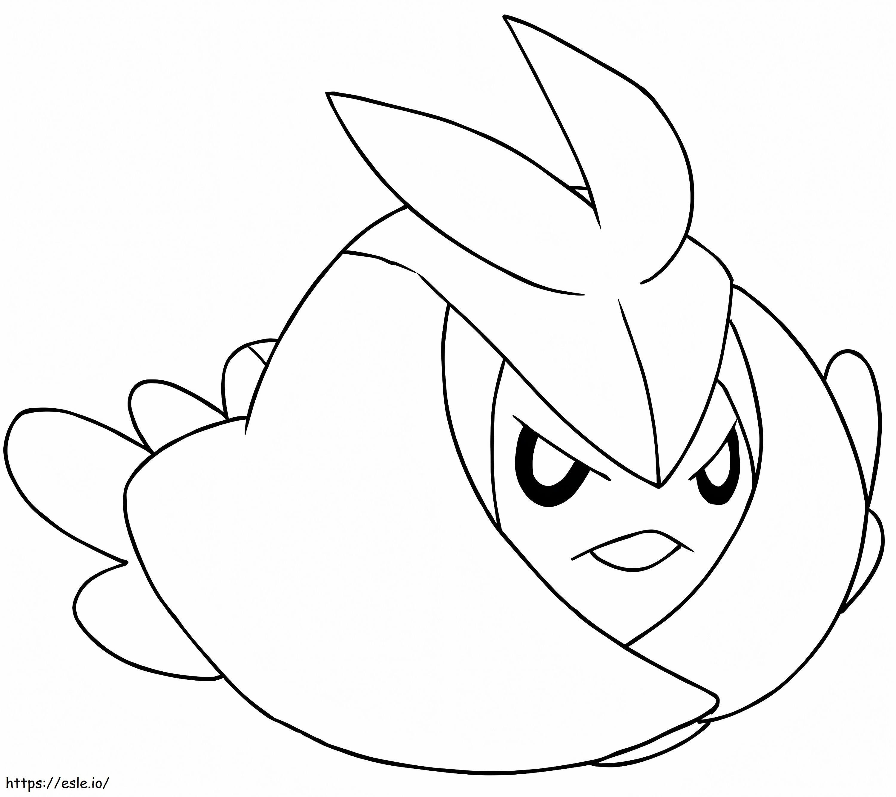 Coloriage Pokémon Swadloon Gen 5 à imprimer dessin