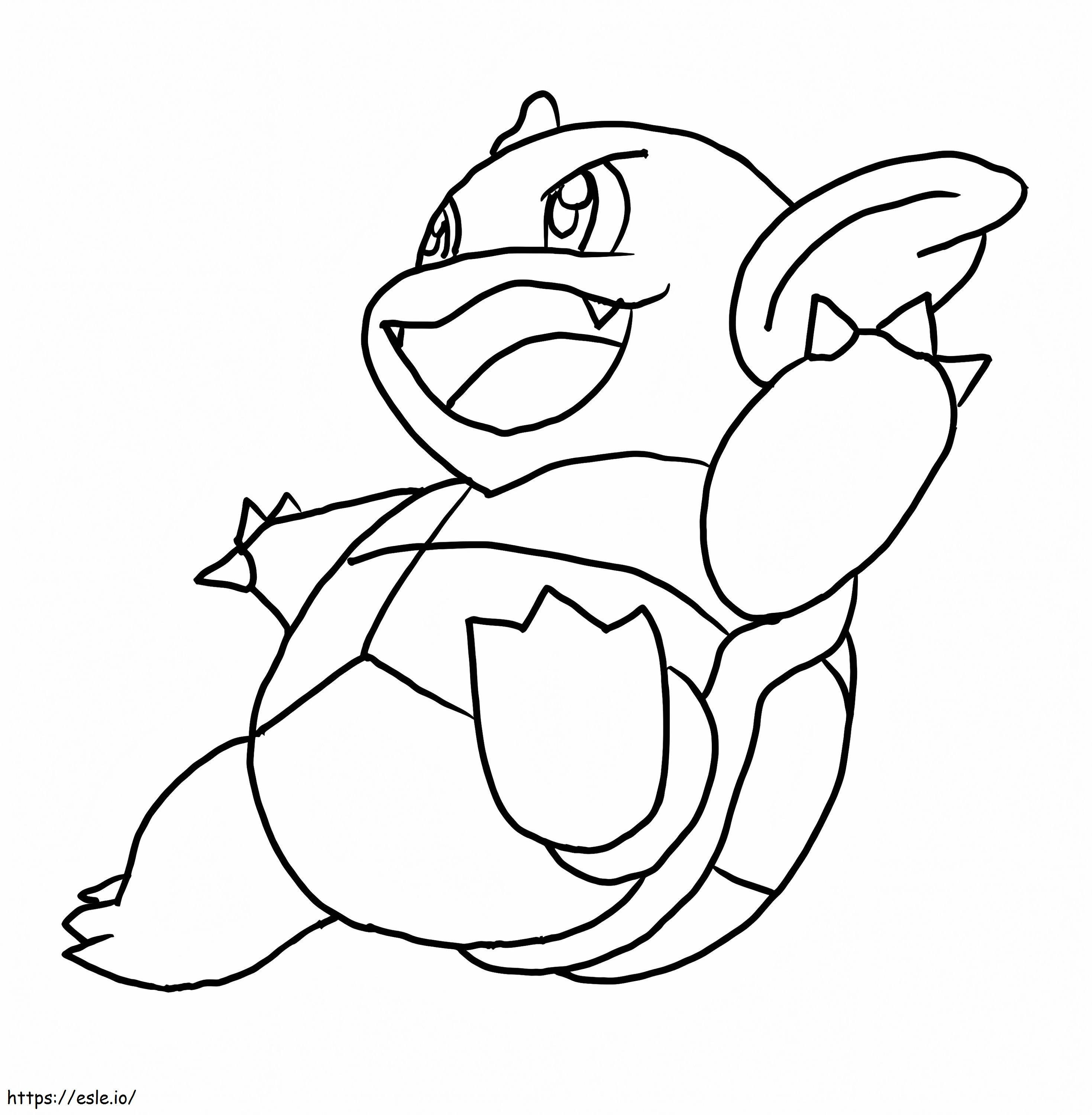 Wartortle 5 coloring page