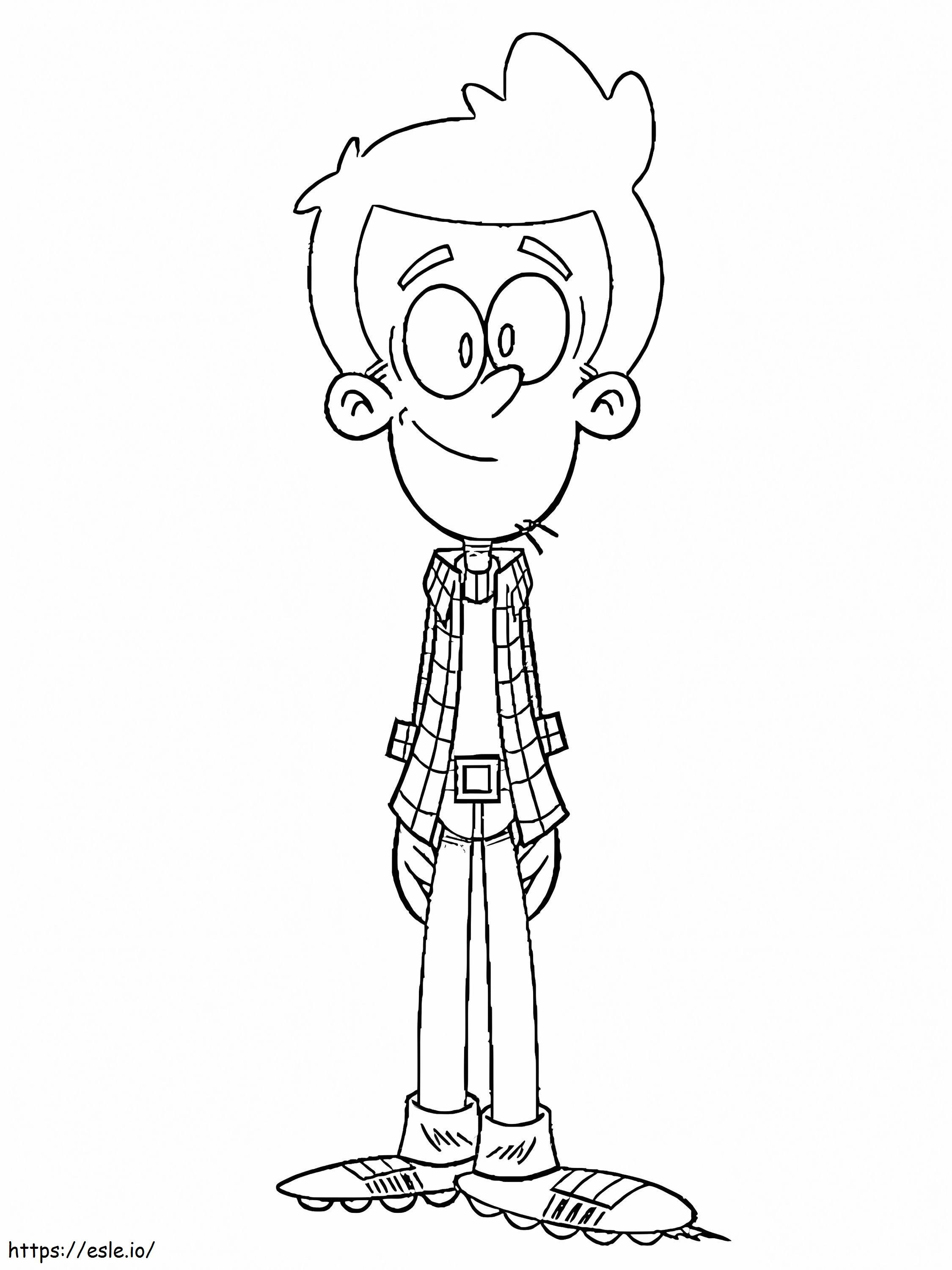 Coloriage Bobby Santiago à imprimer dessin