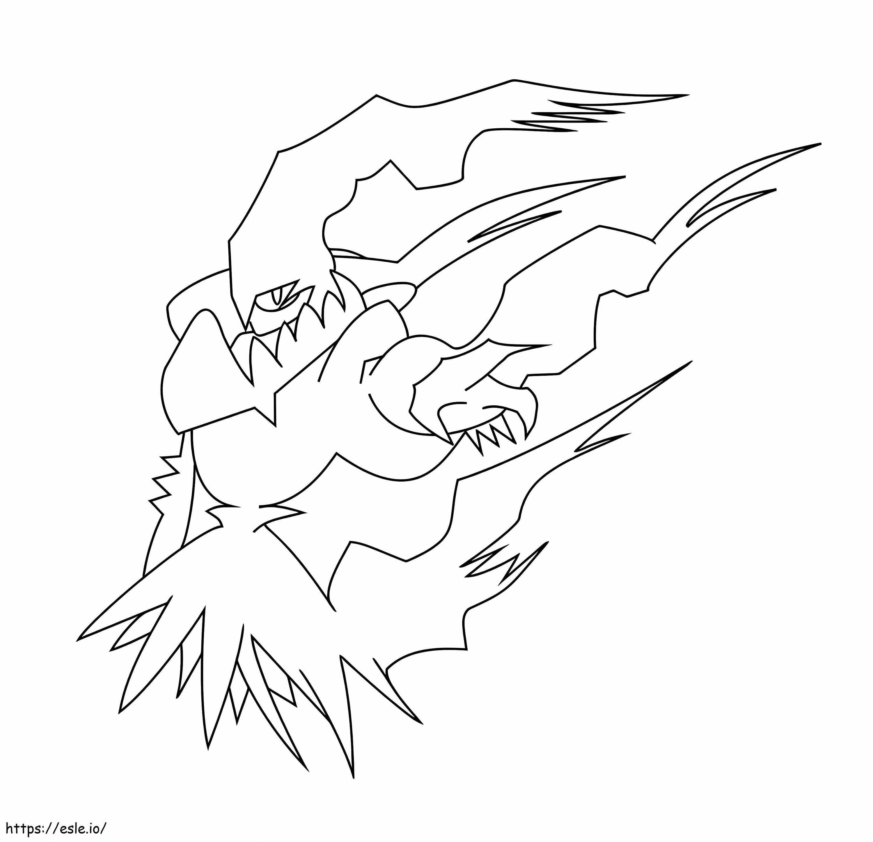 Darkrai Pokemon 2 coloring page