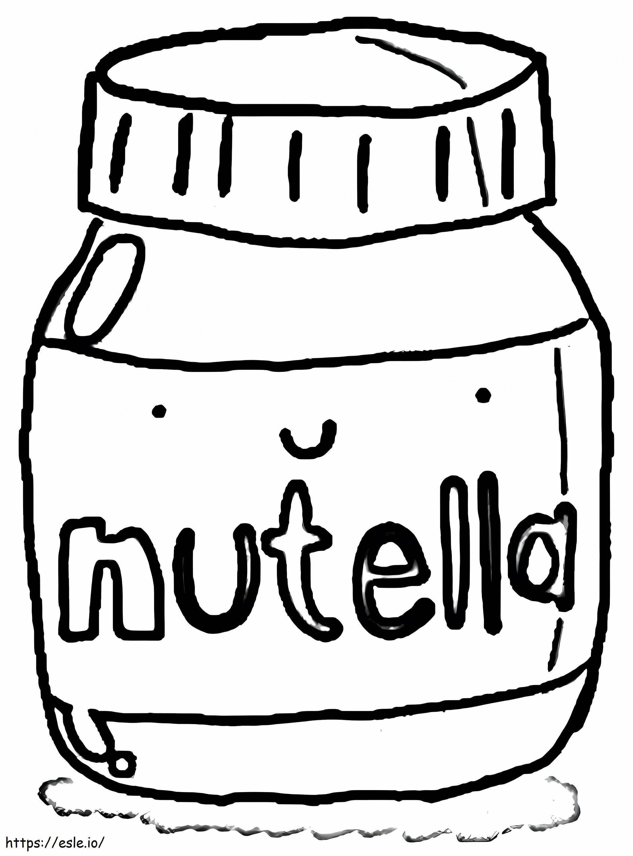 Kawaii Nutella 2 kifestő